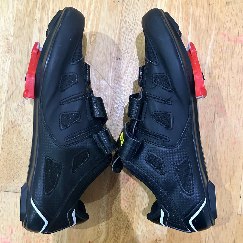 Mavic Spin shoes with cleats